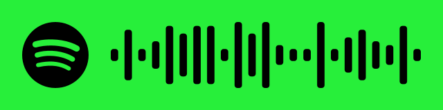 A Spotify code.