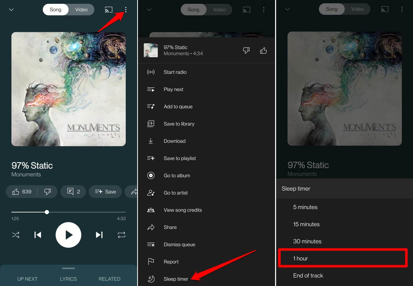 Timer de Sono no YouTube Music — Como Configurar