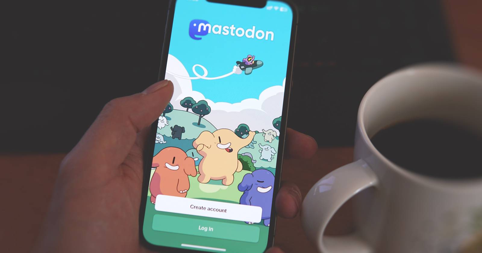 Mastodon app photo