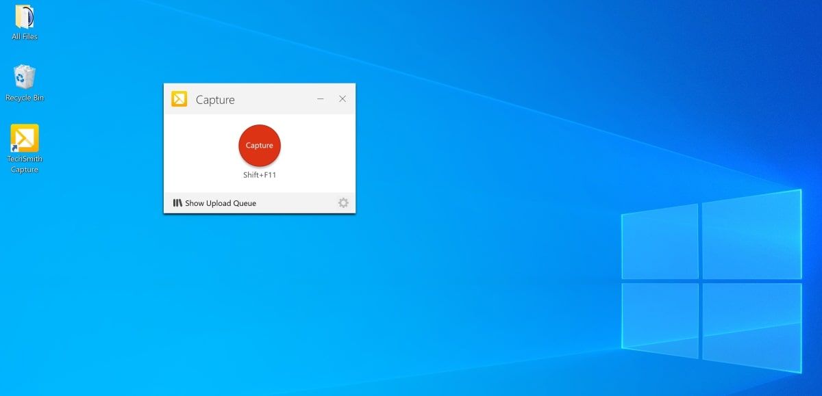 Кнопка записи TechSmith