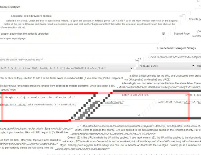 Пример строки User-Agent для Samsung TV (Tizen)