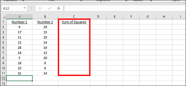 Добавьте новый столбец в таблицу Excel