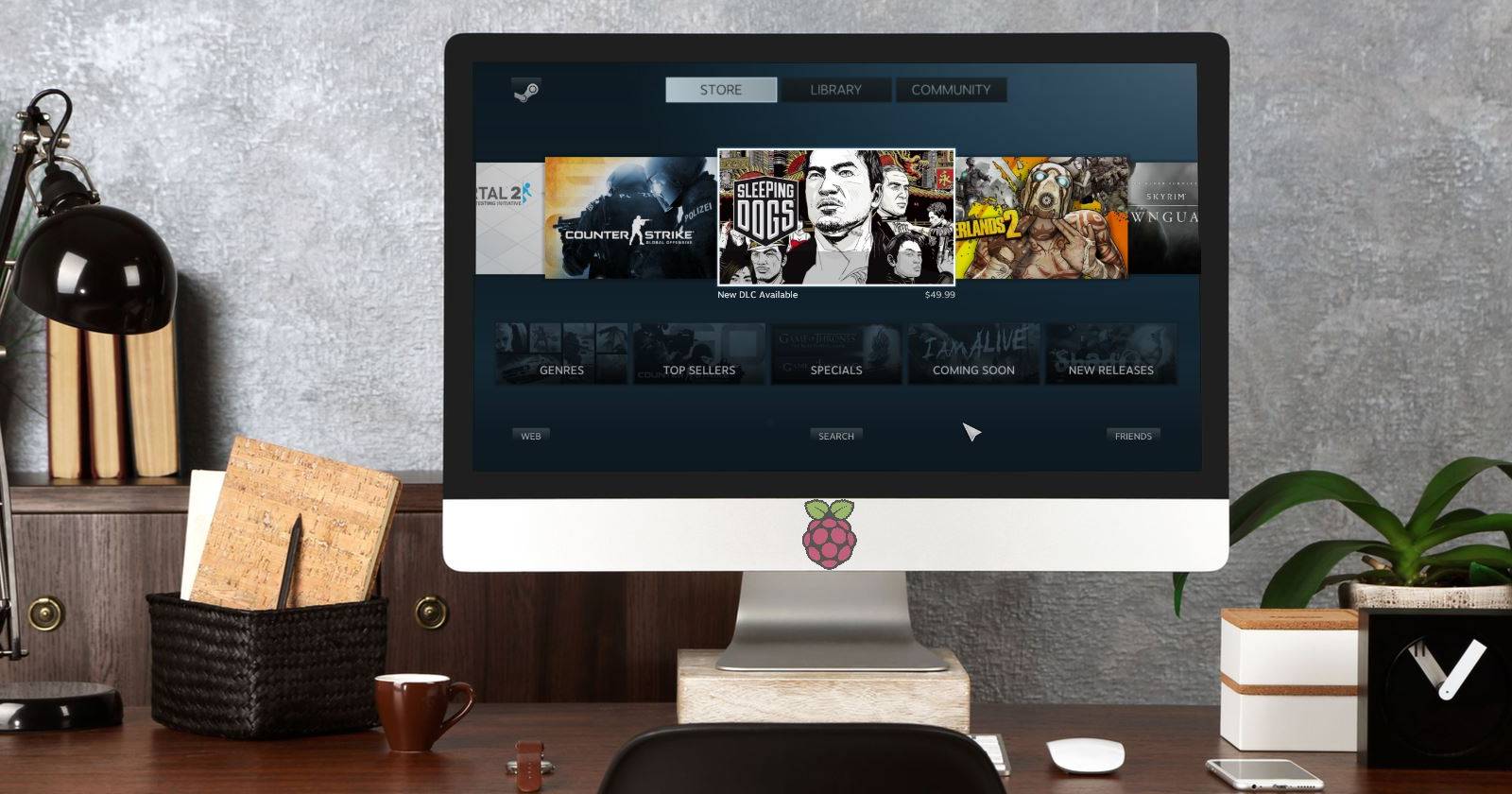 Steam Link на Raspberry Pi — настройка и стриминг игр