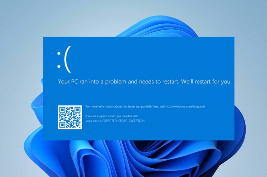 Исправление BSoD 0x00000154 в Windows 11