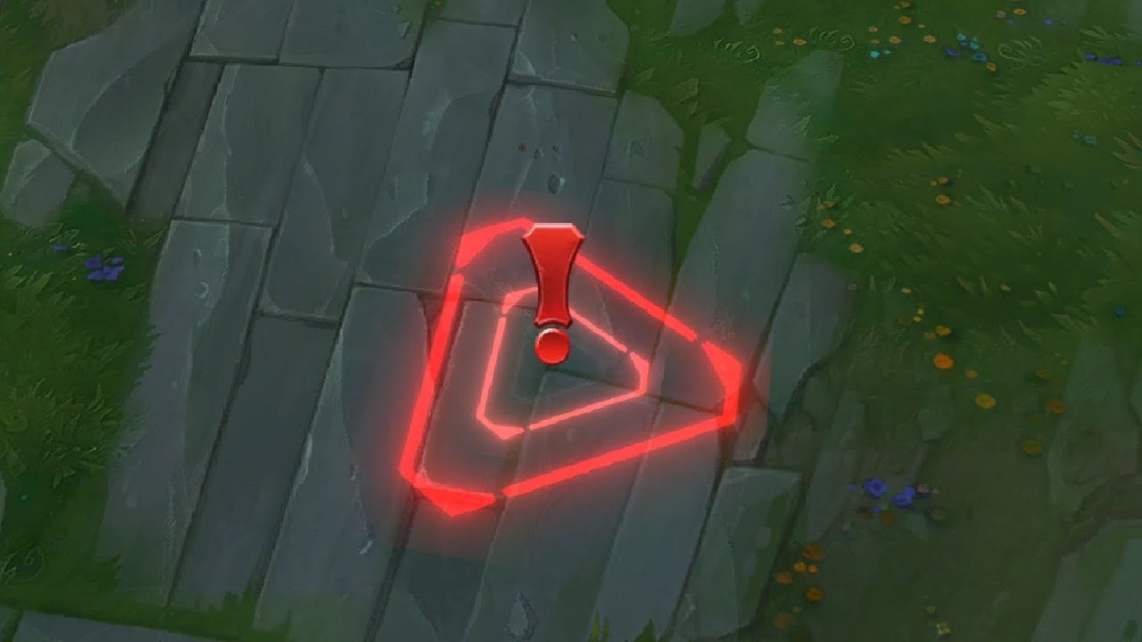 Иконка Danger ping на карте и миникарте