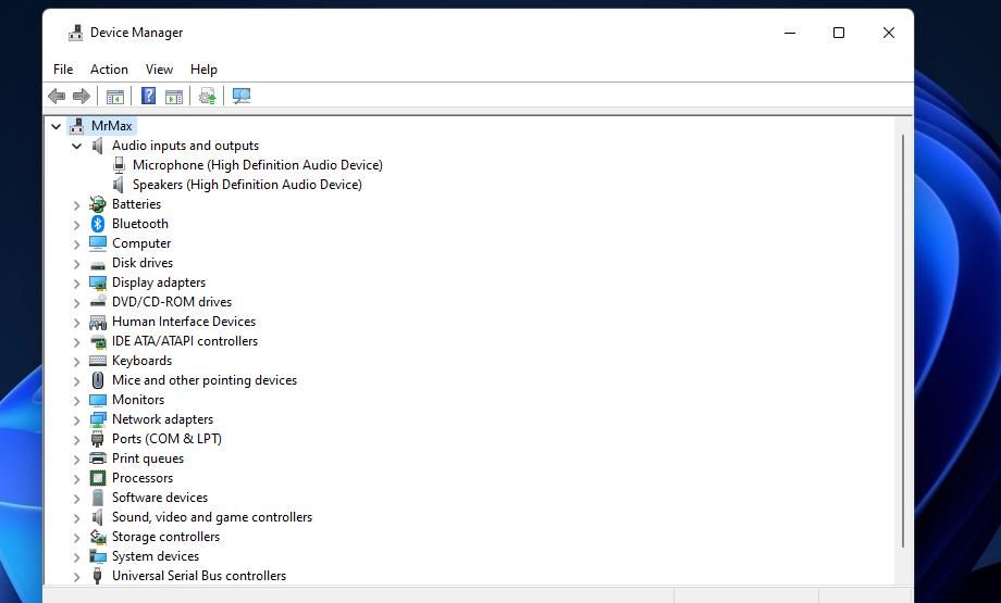 Категория аудиовходов и аудиовыходов