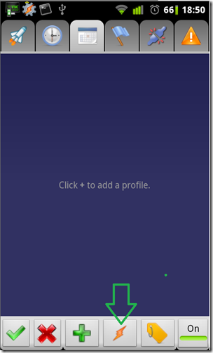 Создание новой задачи в Tasker