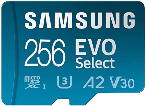 Фотография упаковки Samsung EVO Select microSD 256 ГБ