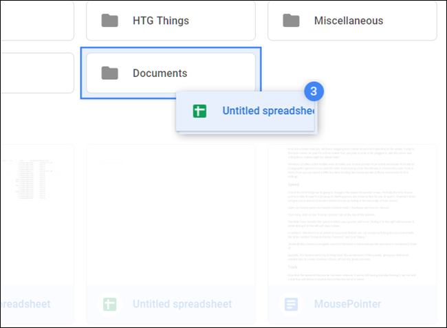 Перетащите файлы прямо в папку.