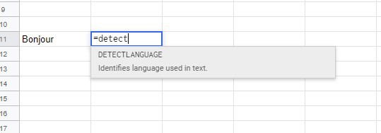 Изображение: определение языка с помощью DETECTLANGUAGE