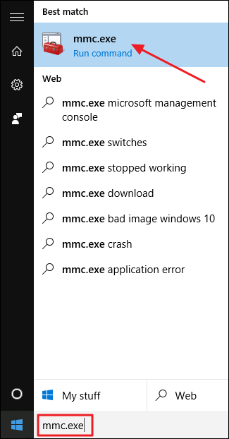 Подтверждение UAC при запуске MMC