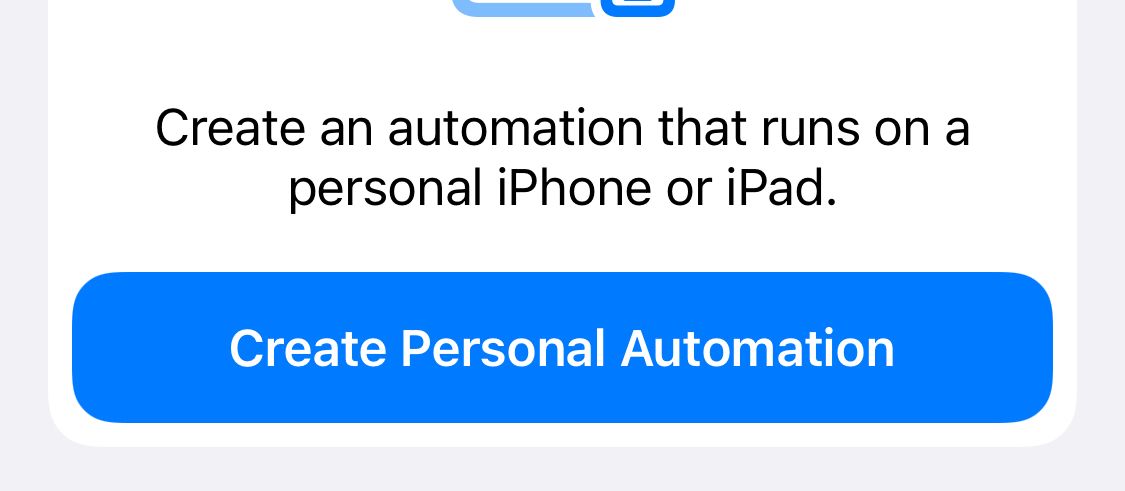 Создание автоматизации в приложении «Команды»