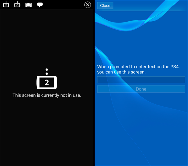 Интерфейс второго экрана и клавиатура в приложении
