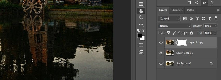 Шаг 3 Add a Layer Mask