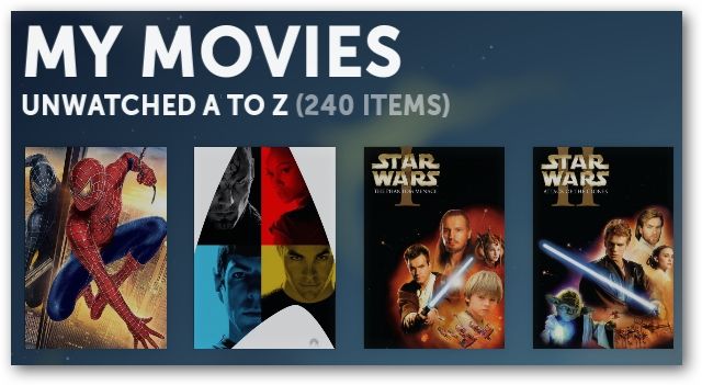 Как управлять коллекцией фильмов в Boxee