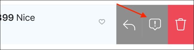 Tap on Report button from Instagram menu