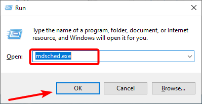 Запуск Memory Diagnostic