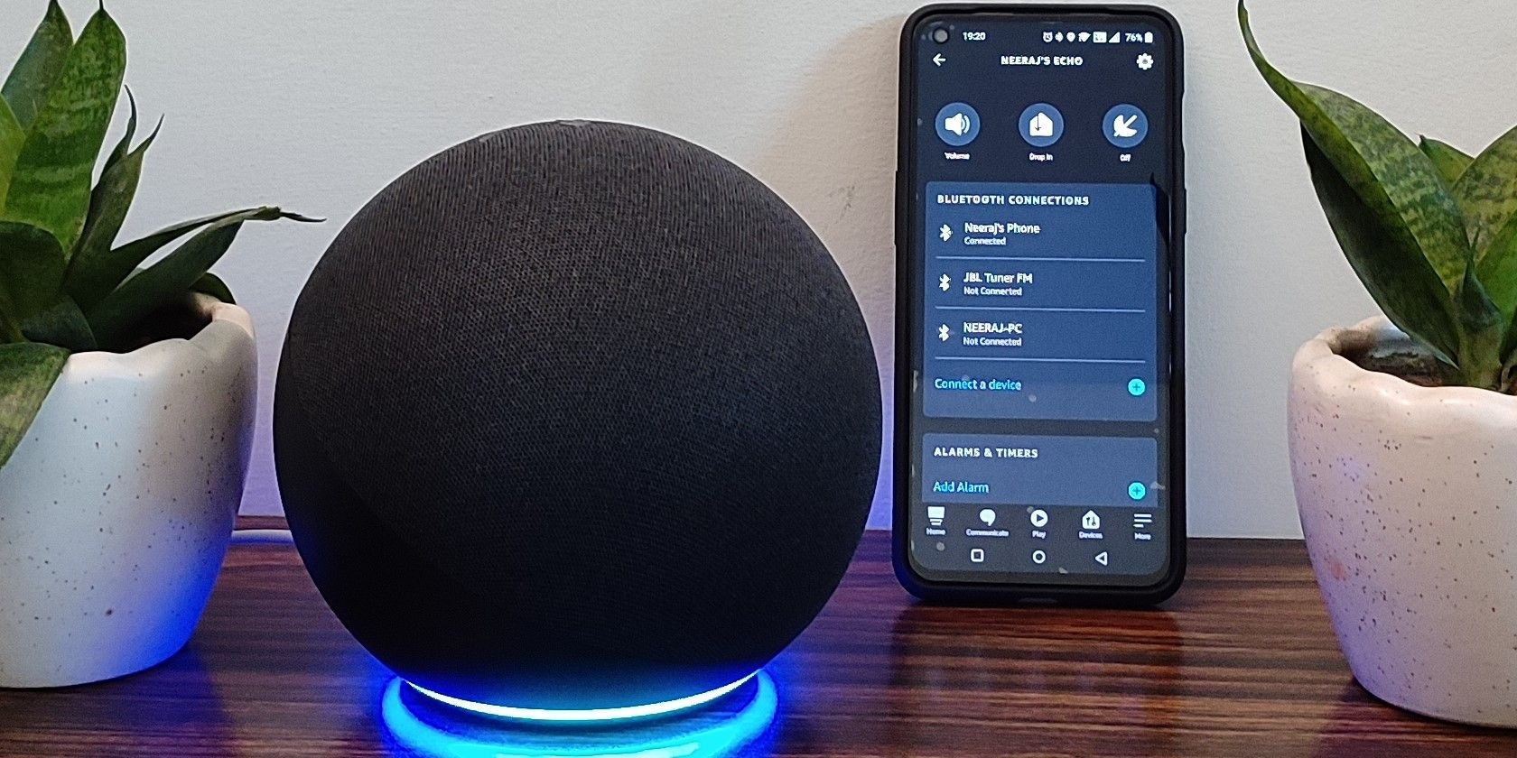 Использовать Echo как Bluetooth‑динамик