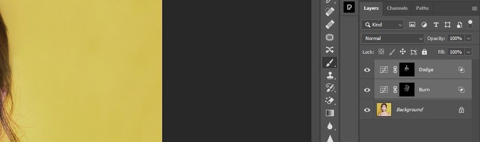 Step 5 Highlight layers