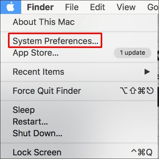 Системные настройки macOS