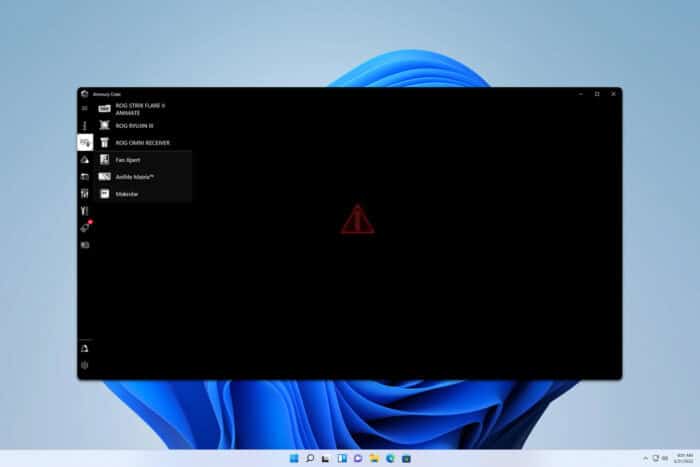 Armoury Crate не видит материнскую плату — исправление