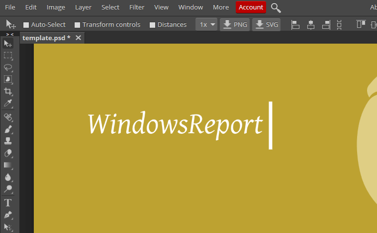 Photopea photoshop browser