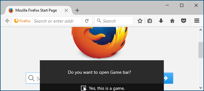 Панель Game Bar с кнопкой записи