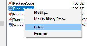 Удаление записи реестра, связанной со Skype
