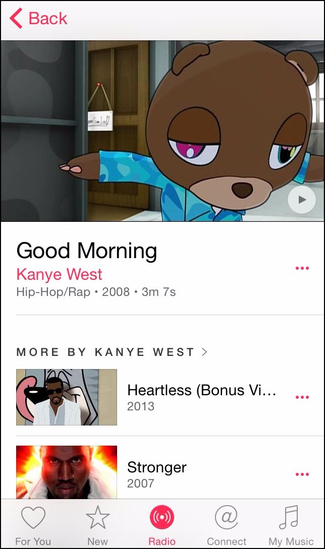 Будить себя любимой песней через Apple Music