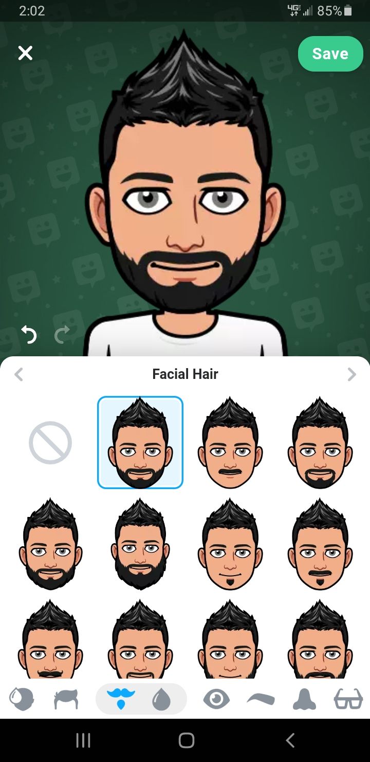 Настройка причёски