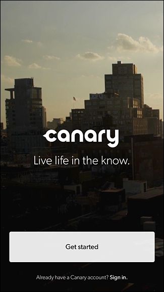 Экран ввода email и пароля