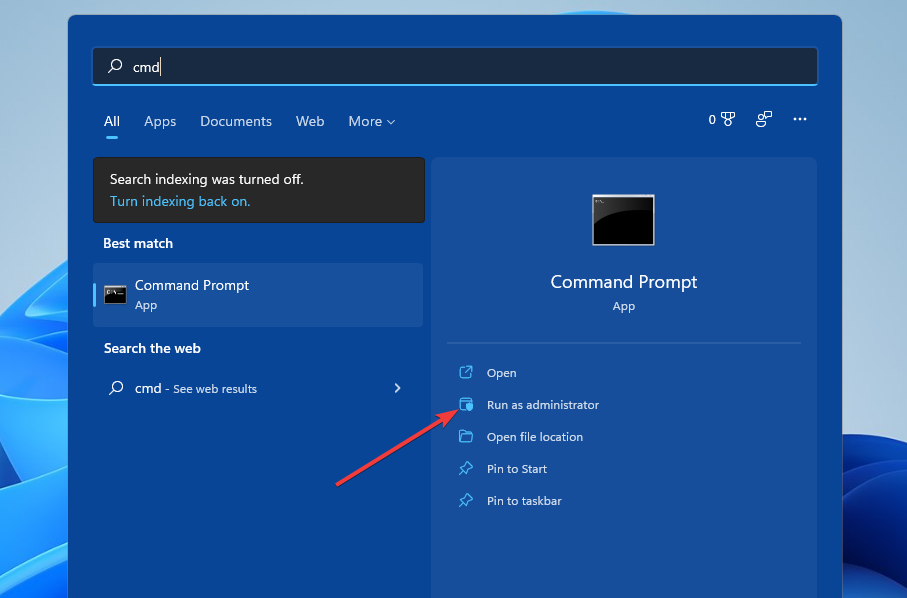 Запуск командной строки от имени администратора
