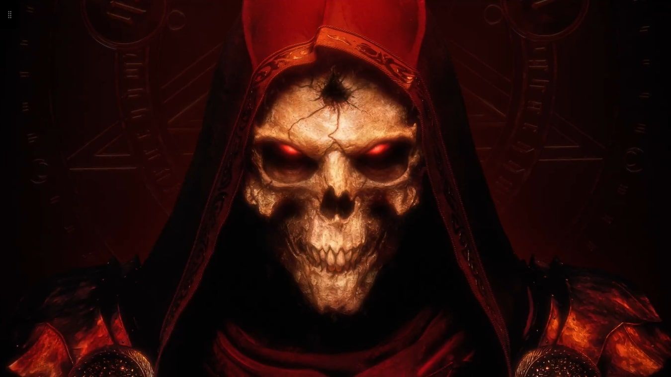 Экран загрузки Diablo II Resurrected на Xbox Series X