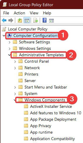 Групповая политика — путь