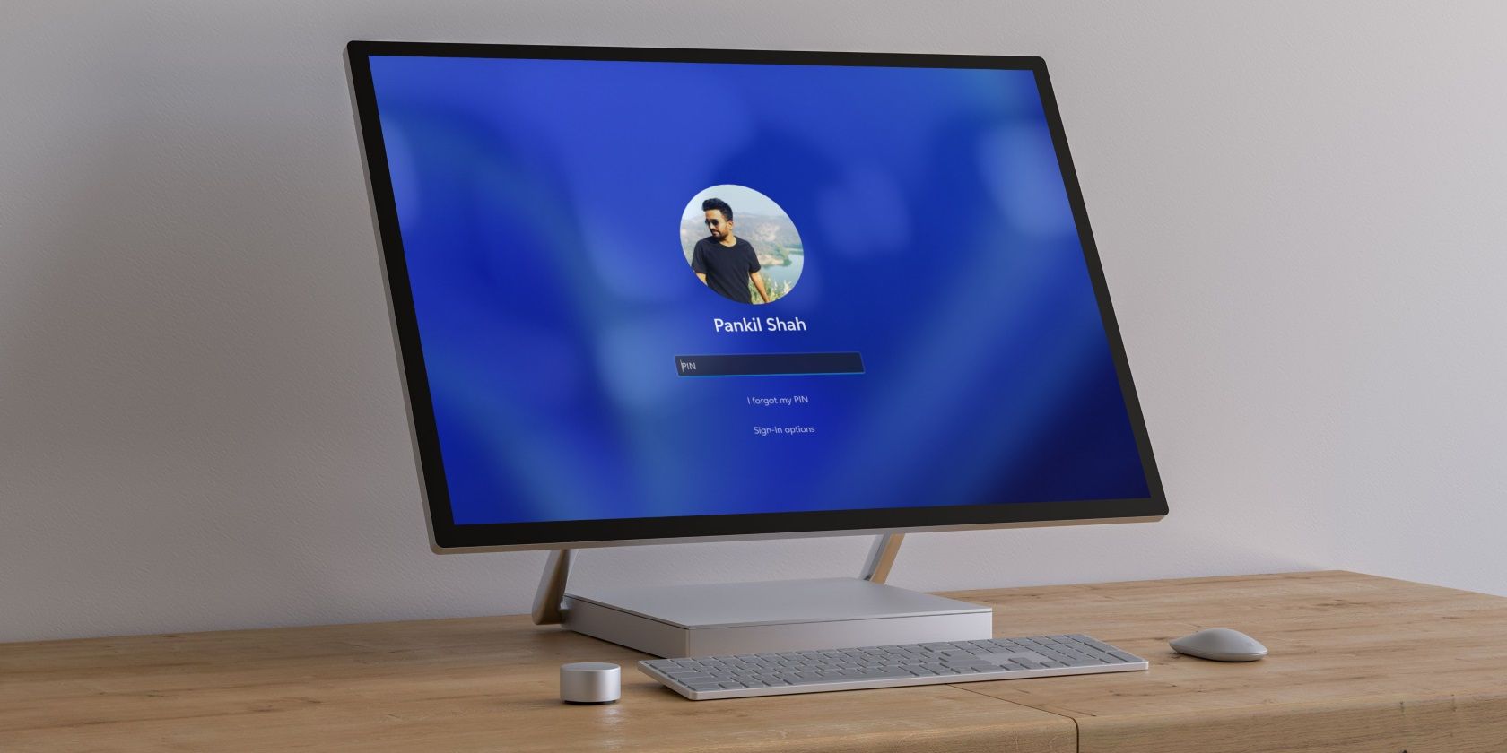 Изменить PIN учётной записи Windows