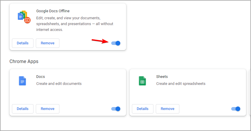 Список расширений Chrome