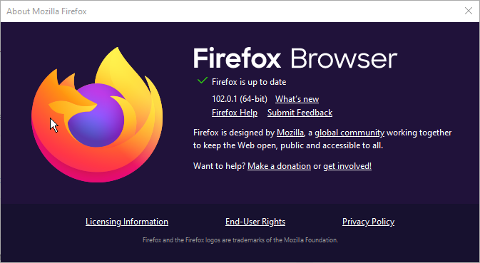 Firefox скачивает обновления