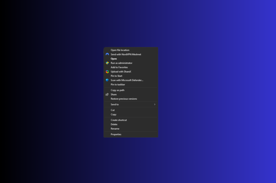 Закрепить .bat на панели задач Windows 11