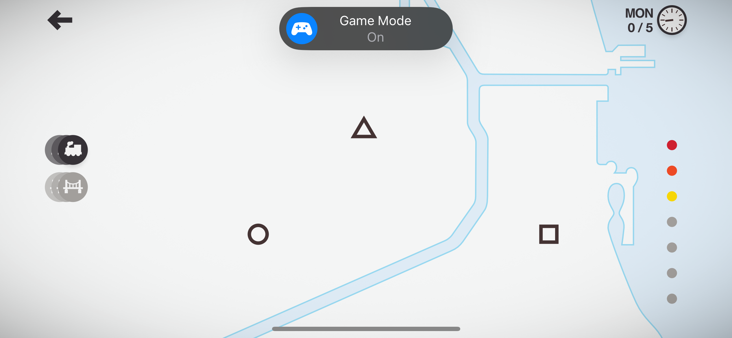 Всплывающее уведомление Game Mode в iOS 18 на iPhone.