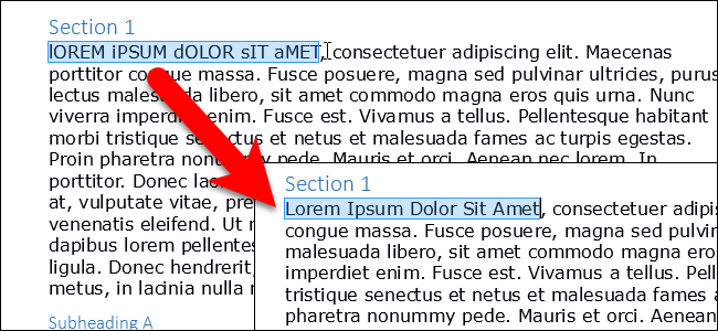 Изменить регистр в LibreOffice Writer быстро