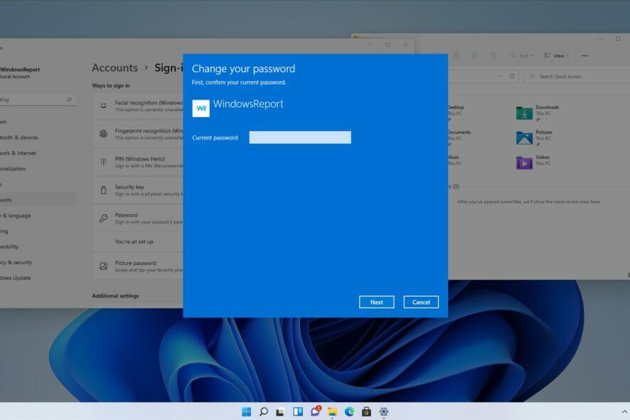 Rimuovere la password in Windows 11