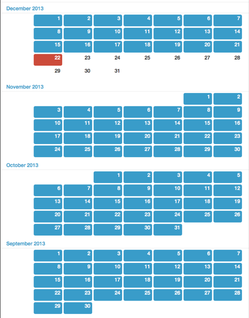Ежедневные записи в приложении
