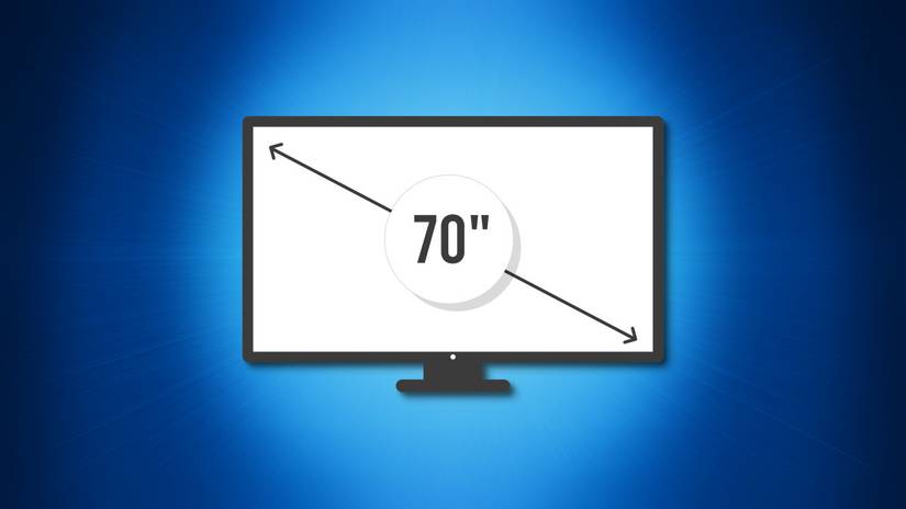 Misurazione della diagonale di un televisore