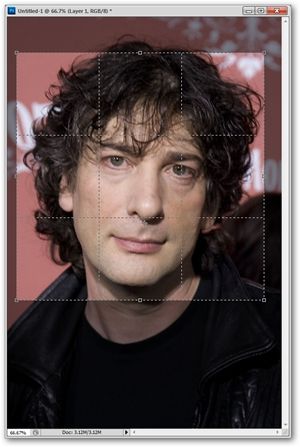 Пример результата применения маски нерезкости и повышения контраста