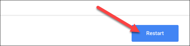 Перезапустите Chromebook