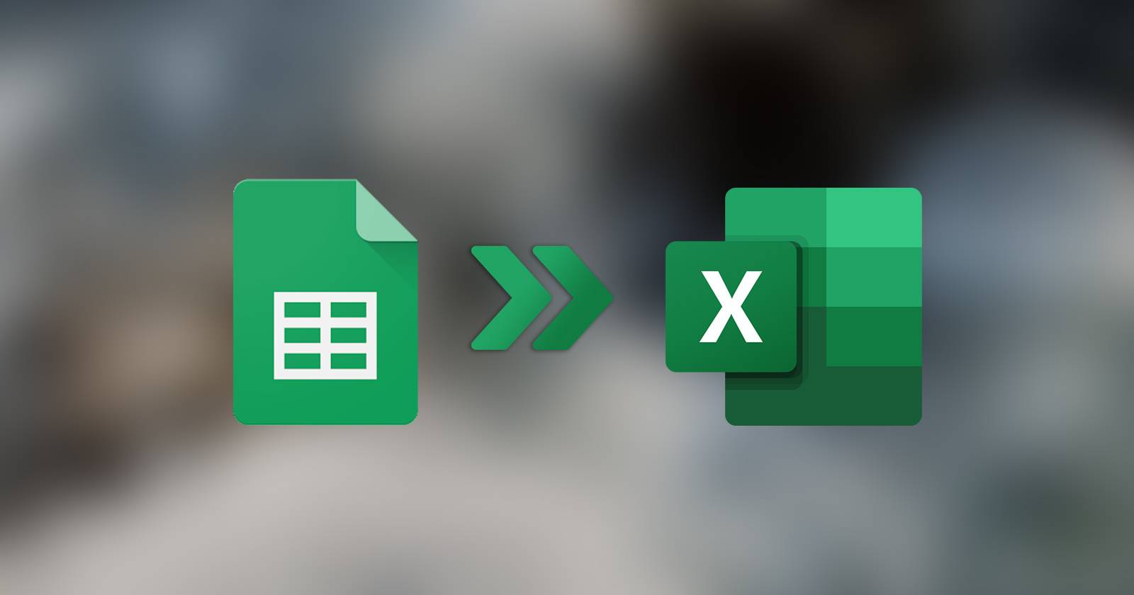 Открыть Google Sheets в Excel