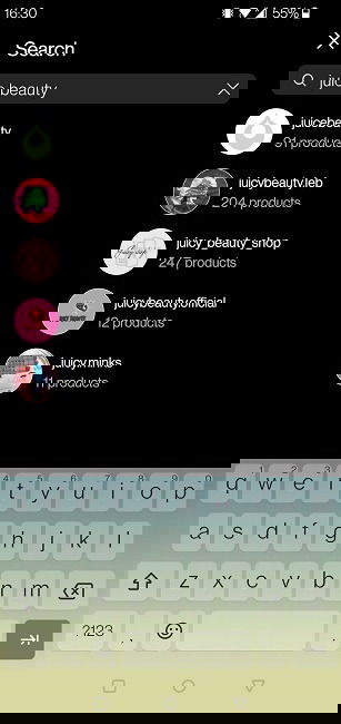 Create Guide Instagram Products Search