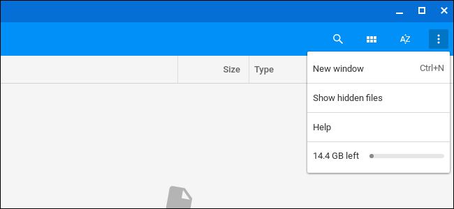 Информация о свободном месте и опции просмотра