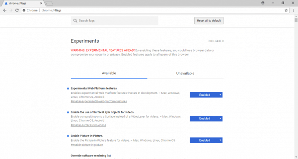 Кнопка 'Relaunch Now' для перезапуска Chrome Canary
