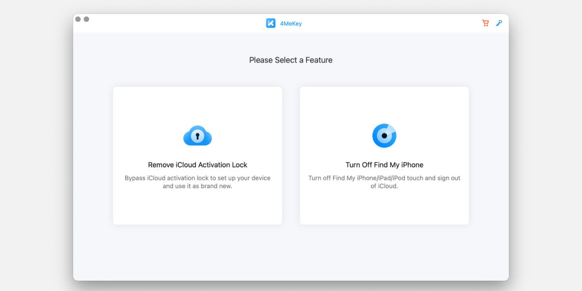 4MeKey Tile Selection Screen